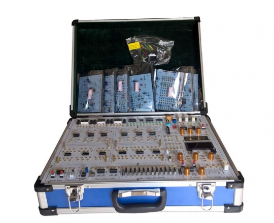 Vocational Comprehensive Electronic Science Experimental Portable Educational Training Kits Suitcase